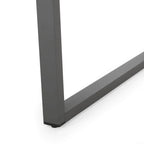 Navan Modern Aluminum Outdoor Dining Table by Christopher Knight Home - 70.00 L x 35.00 W x 30.00 H