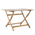 Positano Outdoor Acacia Wood Folding Dining Table by Christopher Knight Home - 43.50L x 27.50W x 29.75H