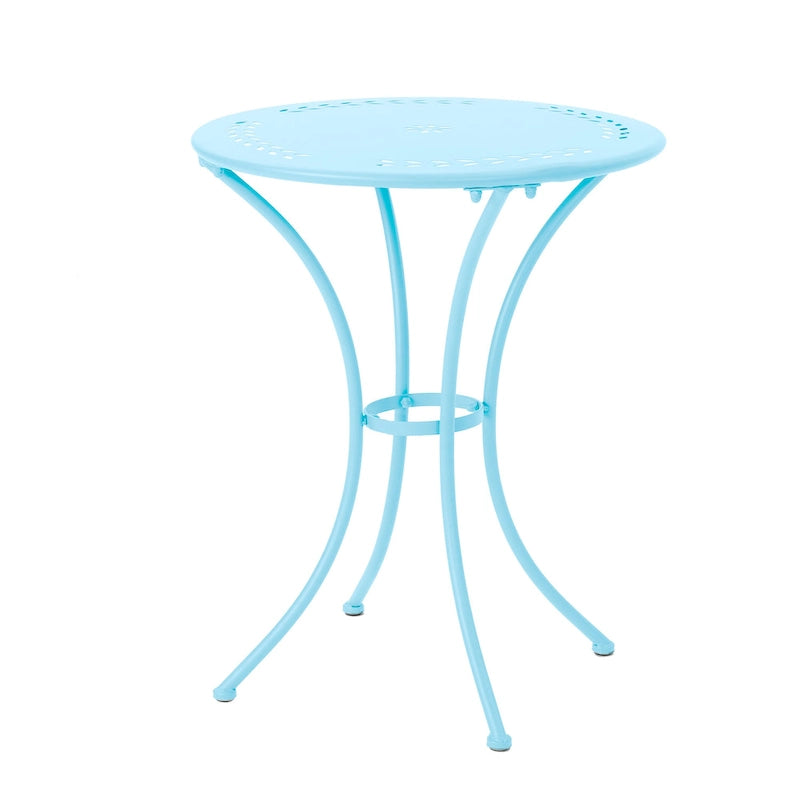 Lourdes Outdoor 3-piece Cast Bistro Set by Christopher Knight Home