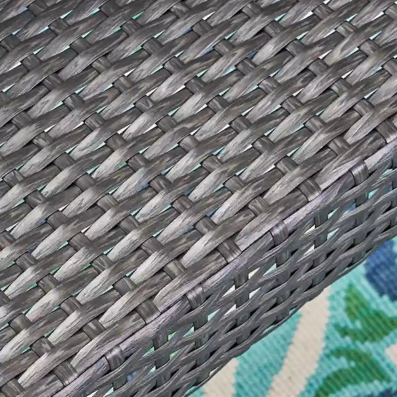 Anaya Outdoor Wicker Dining Chair (Set of 2) by Christopher Knight Home - N/A