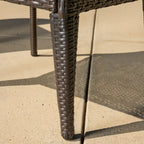 Anaya Outdoor Wicker Dining Chair (Set of 2) by Christopher Knight Home - N/A