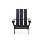 Zuma Outdoor Contemporary Acacia Wood Foldable Adirondack Chair by Christopher Knight Home