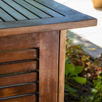 Riviera 3-piece Outdoor Wood Bar Set by Christopher Knight Home - N/A