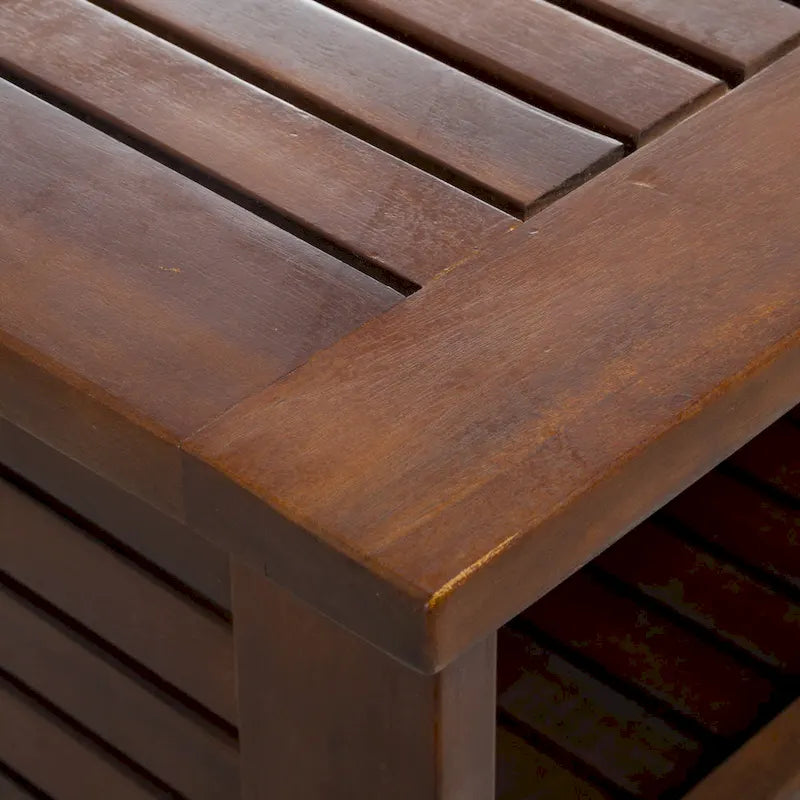 Riviera 3-piece Outdoor Wood Bar Set by Christopher Knight Home - N/A