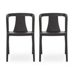 Orchid Outdoor Stacking Dining Chair (Set of 2) by Christopher Knight Home - 21.50 W x 19.50 D x 30.50 H