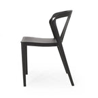 Orchid Outdoor Stacking Dining Chair (Set of 2) by Christopher Knight Home - 21.50 W x 19.50 D x 30.50 H