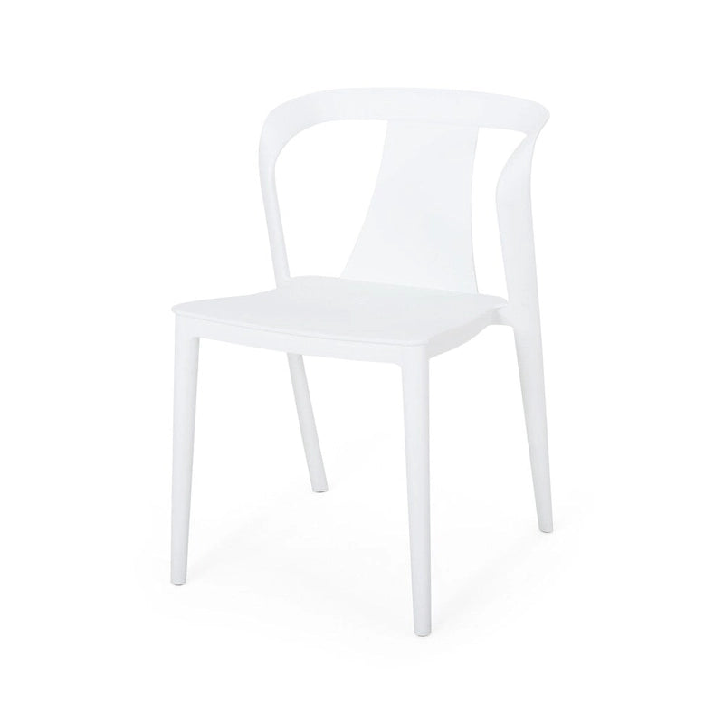 Orchid Outdoor Stacking Dining Chair (Set of 2) by Christopher Knight Home - 21.50 W x 19.50 D x 30.50 H