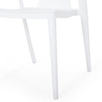 Orchid Outdoor Stacking Dining Chair (Set of 2) by Christopher Knight Home - 21.50 W x 19.50 D x 30.50 H