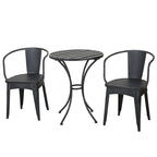Colmar Outdoor 3-piece Bistro Set by Christopher Knight Home