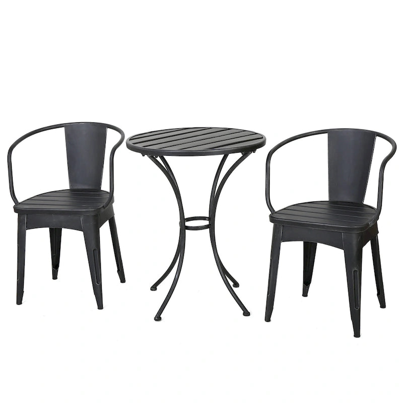 Colmar Outdoor 3-piece Bistro Set by Christopher Knight Home