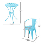 Colmar Outdoor 3-piece Bistro Set by Christopher Knight Home