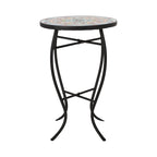 La Crescenta Outdoor Side Table with Tile Top by Christopher Knight Home