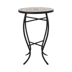 La Crescenta Outdoor Side Table with Tile Top by Christopher Knight Home