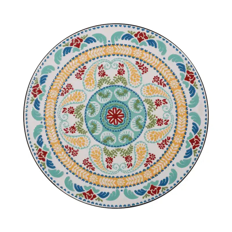La Crescenta Outdoor Side Table with Tile Top by Christopher Knight Home