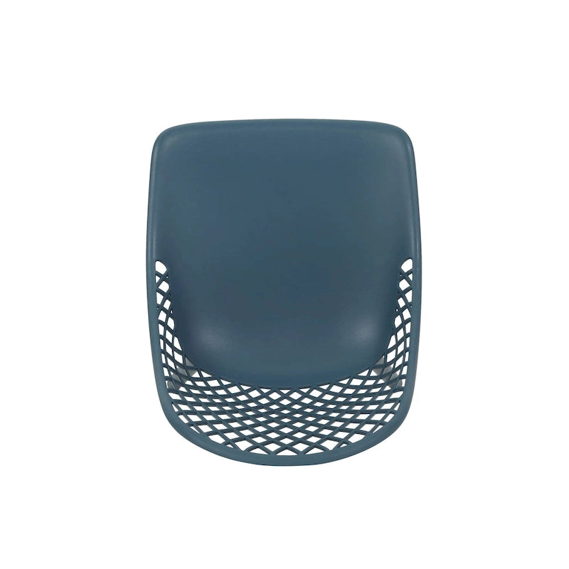 Lily Outdoor Modern Dining Outdoor Modern Dining Chair (Set of 2) by Christopher Knight Home - 18.00 W x 21.50 L x 33.20 H