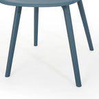 Lily Outdoor Modern Dining Outdoor Modern Dining Chair (Set of 2) by Christopher Knight Home - 18.00 W x 21.50 L x 33.20 H