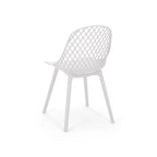 Lily Outdoor Modern Dining Outdoor Modern Dining Chair (Set of 2) by Christopher Knight Home - 18.00 W x 21.50 L x 33.20 H