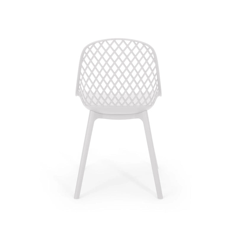 Lily Outdoor Modern Dining Outdoor Modern Dining Chair (Set of 2) by Christopher Knight Home - 18.00 W x 21.50 L x 33.20 H