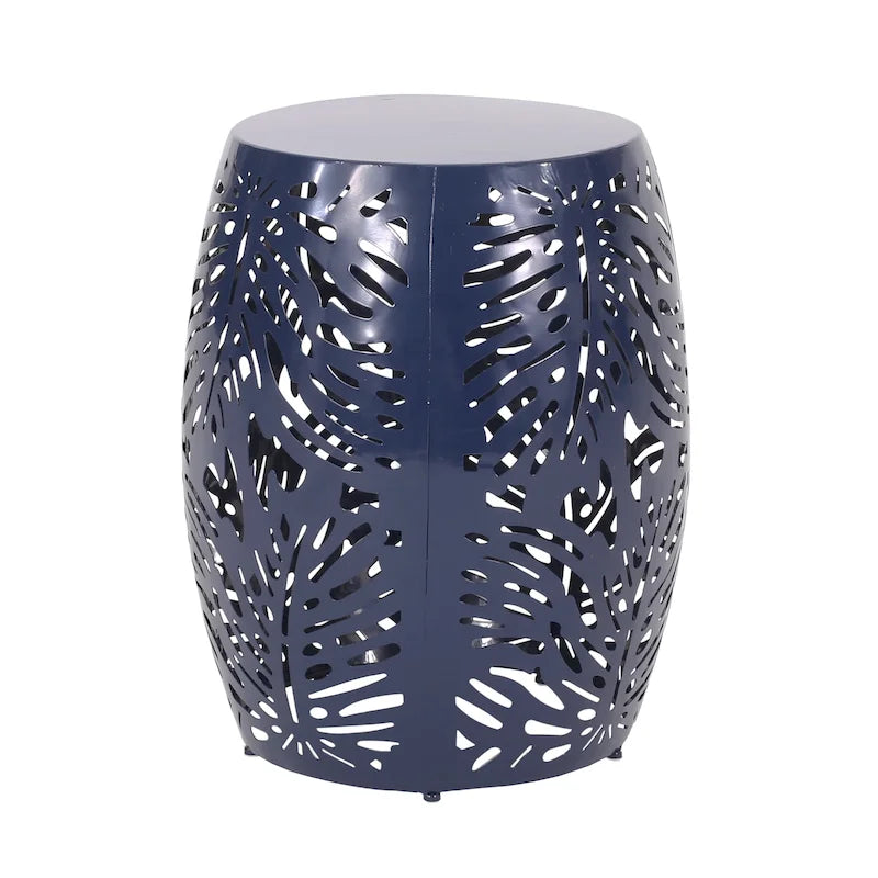 Satterlee Outdoor Outdoor Metal Side Table by Christopher Knight Home