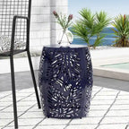 Satterlee Outdoor Outdoor Metal Side Table by Christopher Knight Home