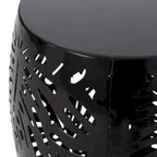 Satterlee Outdoor Outdoor Metal Side Table by Christopher Knight Home