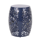 Satterlee Outdoor Outdoor Metal Side Table by Christopher Knight Home