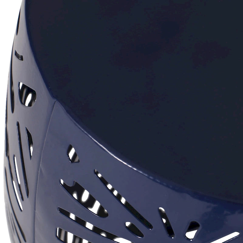 Satterlee Outdoor Outdoor Metal Side Table by Christopher Knight Home