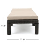 Puerta Outdoor 10-piece Wicker Patio Set with Cushions by Christopher Knight Home