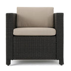 Puerta Outdoor 10-piece Wicker Patio Set with Cushions by Christopher Knight Home