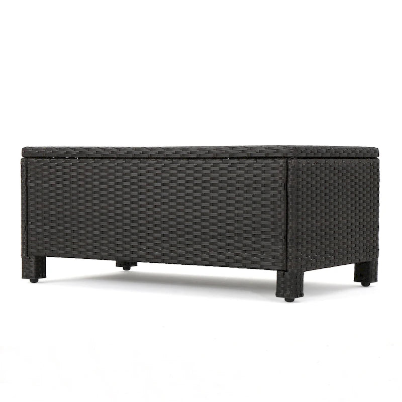 Puerta Outdoor 10-piece Wicker Patio Set with Cushions by Christopher Knight Home