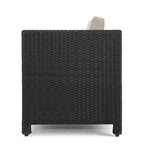 Puerta Outdoor 10-piece Wicker Patio Set with Cushions by Christopher Knight Home