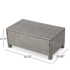 Puerta Outdoor 10-piece Wicker Patio Set with Cushions by Christopher Knight Home