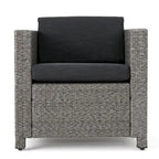 Puerta Outdoor 10-piece Wicker Patio Set with Cushions by Christopher Knight Home