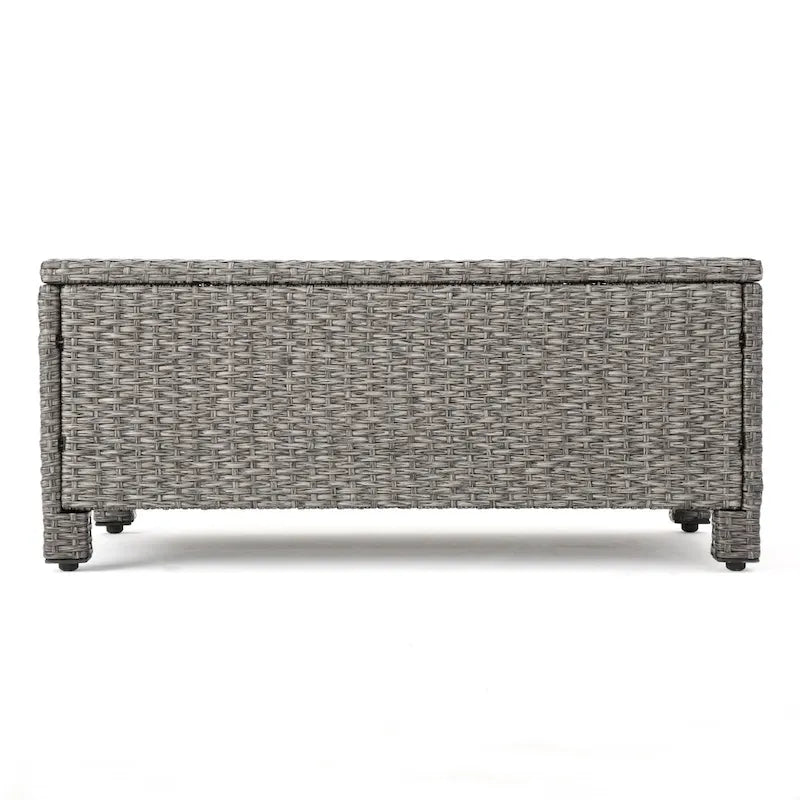 Puerta Outdoor 10-piece Wicker Patio Set with Cushions by Christopher Knight Home