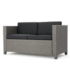 Puerta Outdoor 10-piece Wicker Patio Set with Cushions by Christopher Knight Home