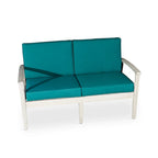 DTY Outdoor Living Longs Peak Eucalyptus Loveseat with Cushions