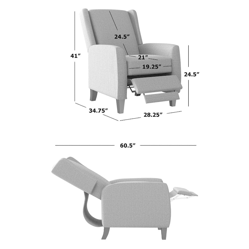 Cori Push Back Recliner Chair