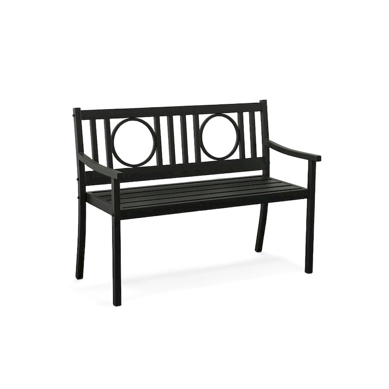 Nelson Outdoor Metal Bench