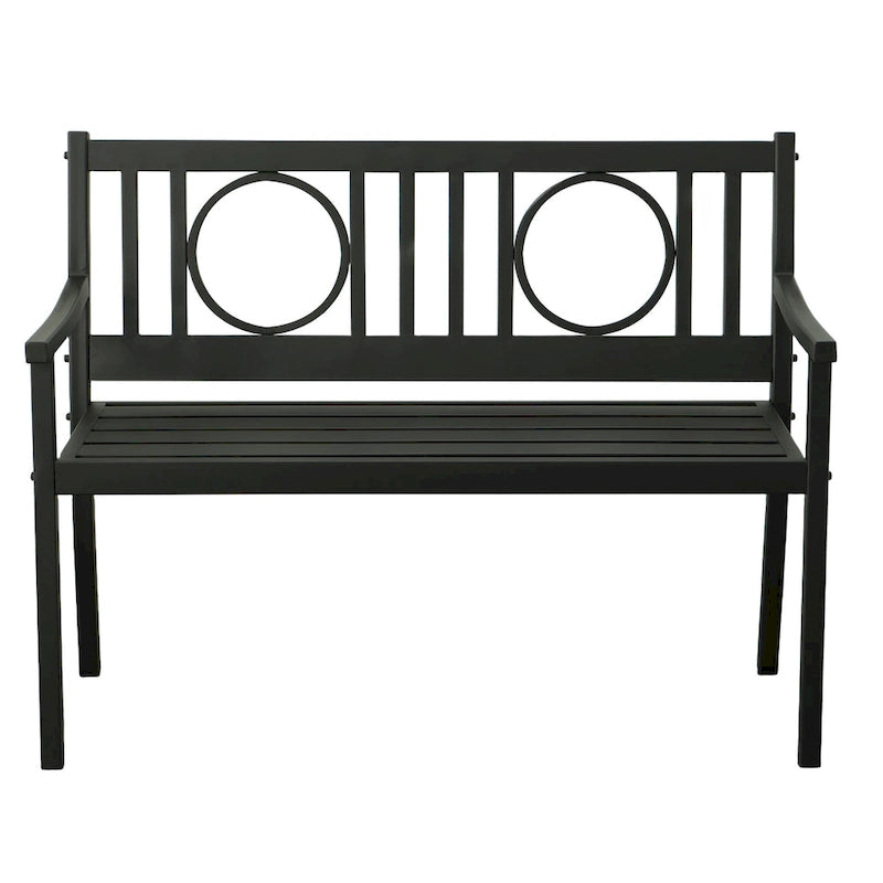 Nelson Outdoor Metal Bench