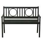 Nelson Outdoor Metal Bench