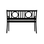 Nelson Outdoor Metal Bench