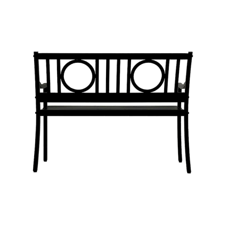 Nelson Outdoor Metal Bench