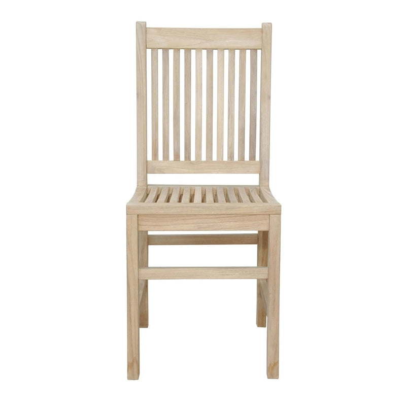 Saratoga Teak Outdoor Dining Chair - N/A