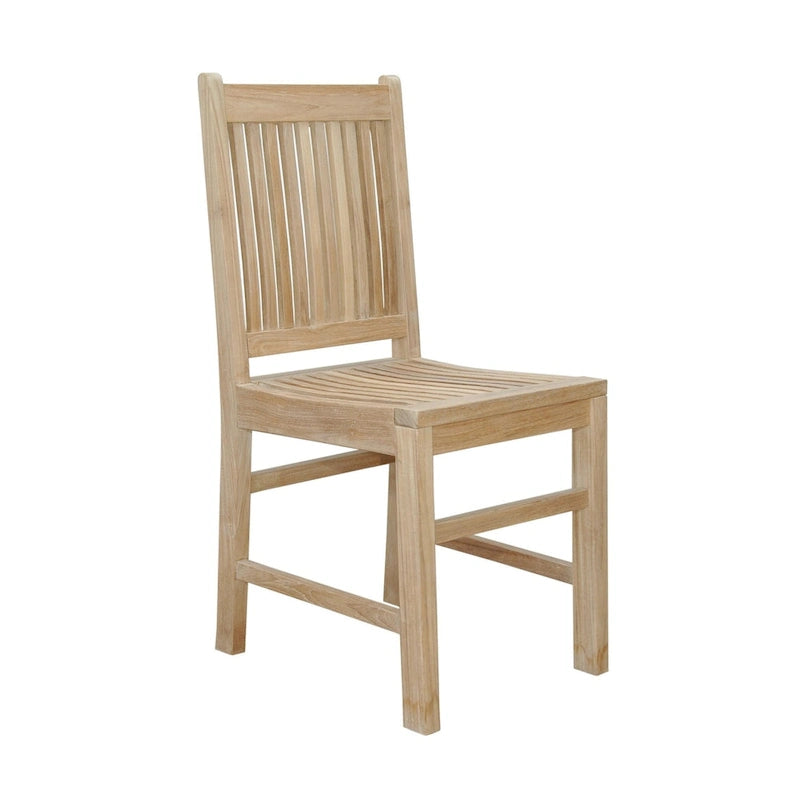 Saratoga Teak Outdoor Dining Chair - N/A