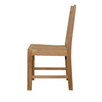 Saratoga Teak Outdoor Dining Chair - N/A