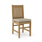 Saratoga Teak Outdoor Dining Chair - N/A