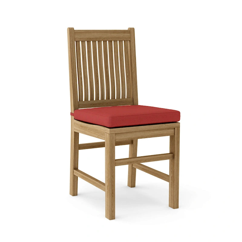 Saratoga Teak Outdoor Dining Chair - N/A