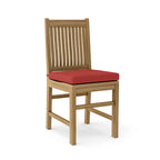 Saratoga Teak Outdoor Dining Chair - N/A