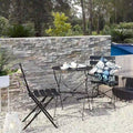 Round 2 Person - 23.6 Long Bistro Set (6 Colors )