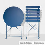 Round 2 Person - 23.6 Long Bistro Set (6 Colors )